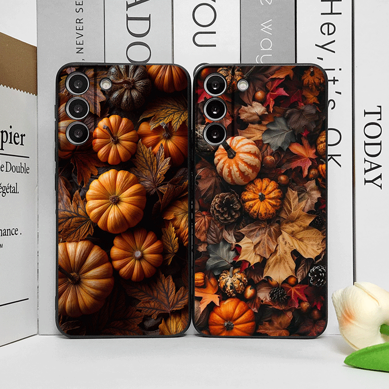 Huawei Mate 60 - Casing Ponsel Motif Daun Maple Musim