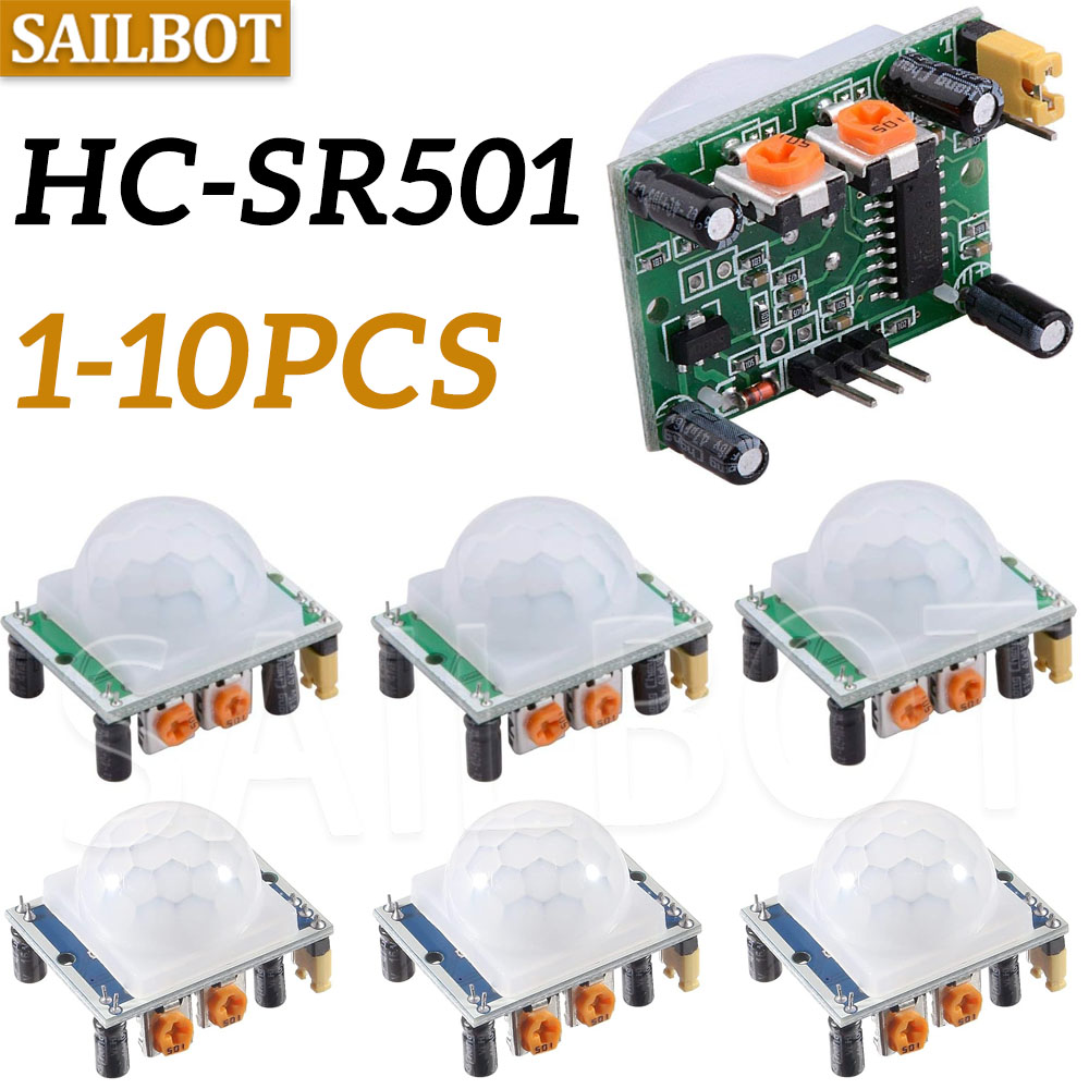 Muscle Sensor Emg - HC-SR501 PIR Sensor Inframerah Menyesuaikan IR