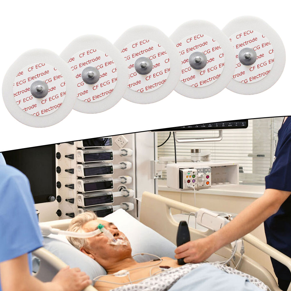 Elektroda EKG Sekali Pakai 50- - Ecg Patch Monitor ulasan dan harga