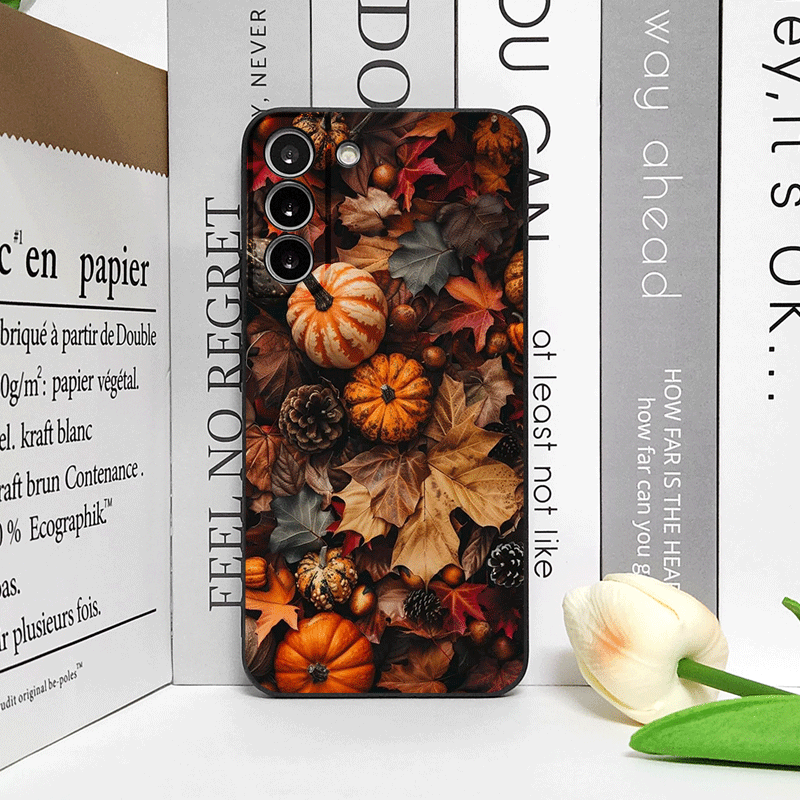 Casing Ponsel Motif Daun Maple - Huawei Mate 60 ulasan dan harga