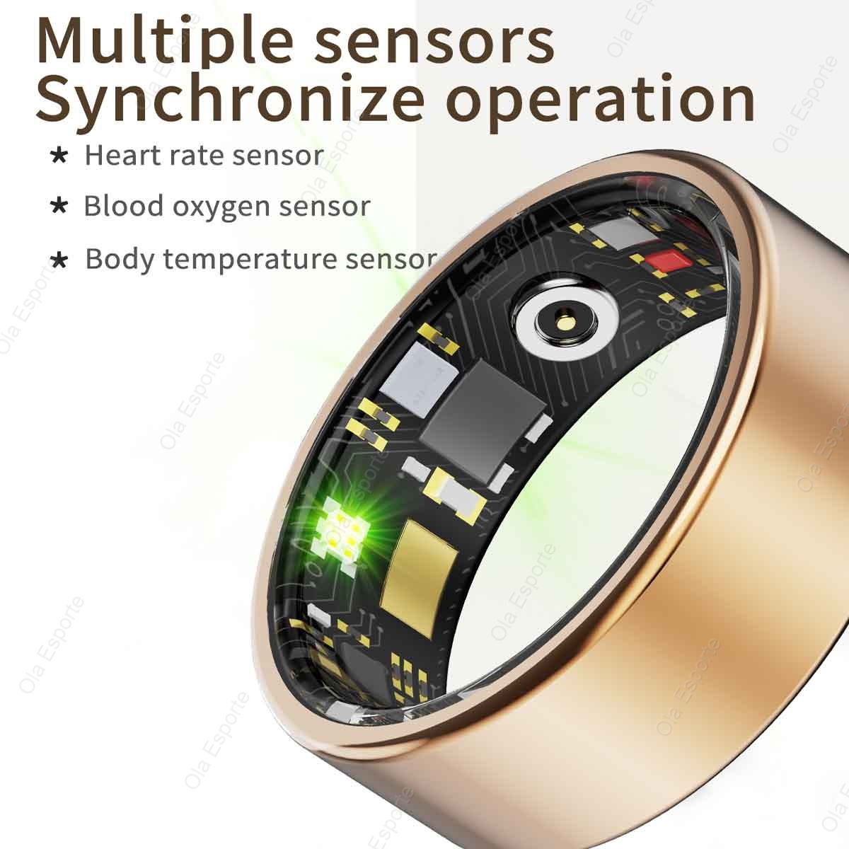 Cincin Pintar R09 Baru Pria Wa - Temperature Ring Skin ulasan dan harga