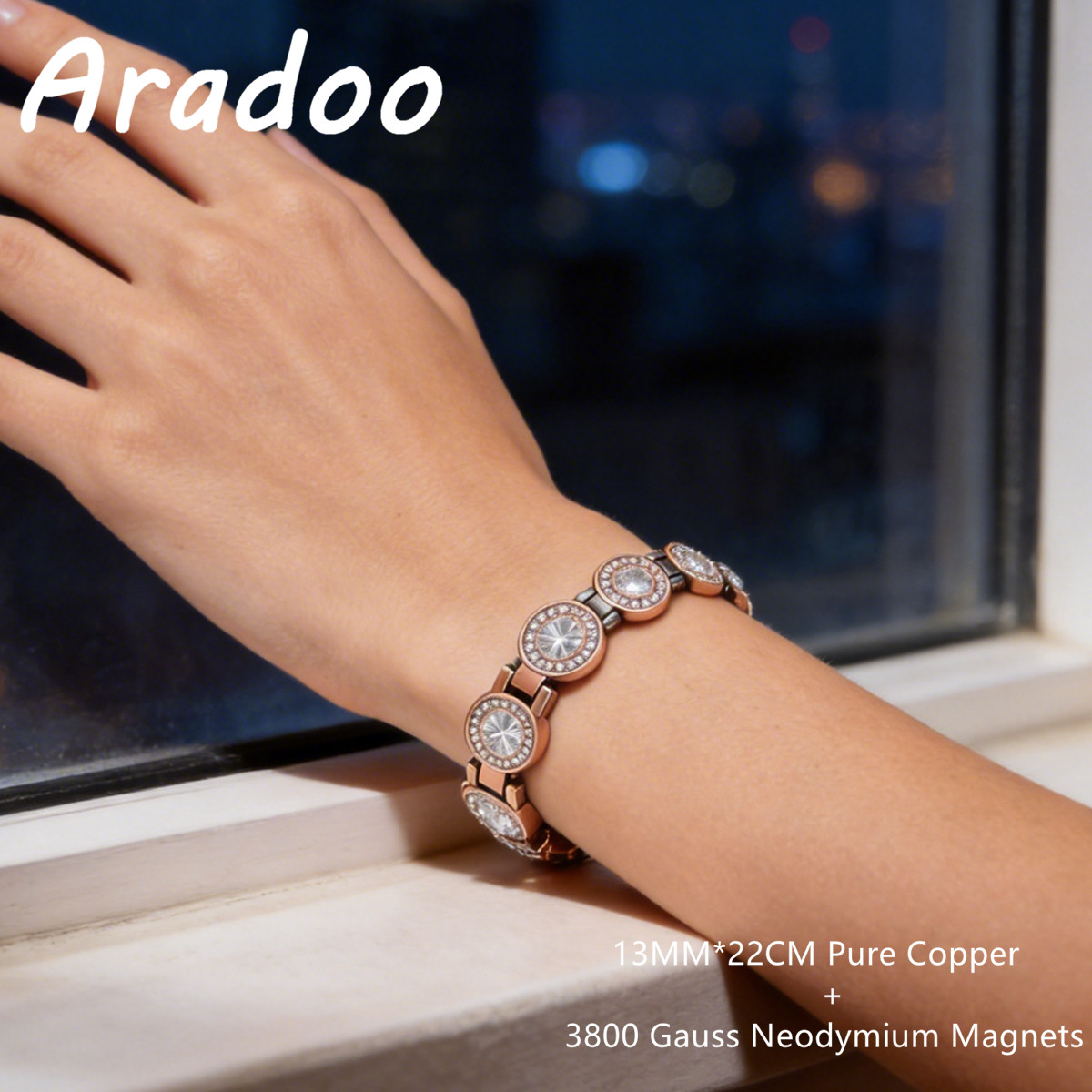 ARADOO Gelang Kristal Magnetik - Meditation Headband Eeg ulasan dan harga