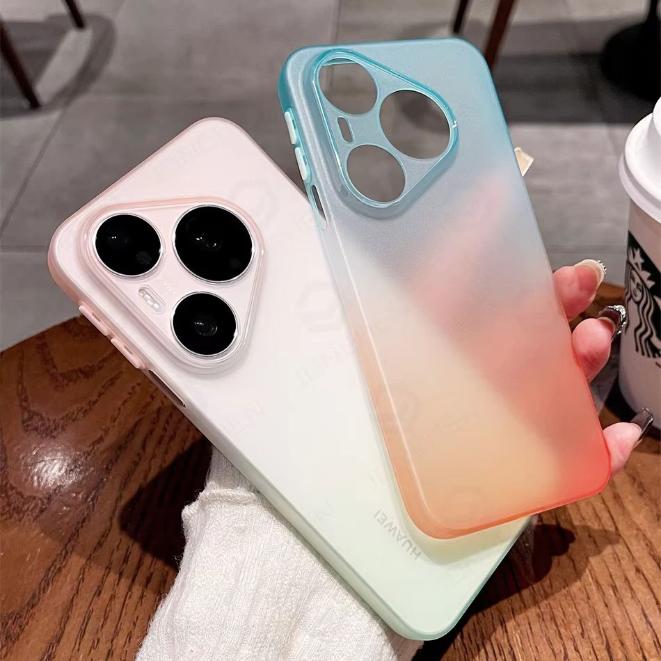 Casing HP Transparan Warna Gra - Huawei Pura 70 ulasan dan harga